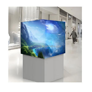 Pantalla LED Mágica en Forma de Cubo para Mostrador de <span class=keywords><strong>Bar</strong></span> P1.86, Pantalla de Alta Resolución de 5 Lados para Mostrador de Tienda Minorista - Product Image 2