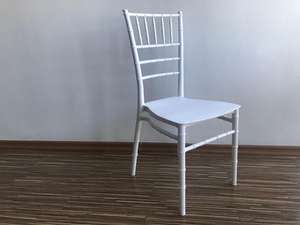 Toptan fiyat üreticileri plastik akrilik şeffaf beyaz pp reçine düğün chiavari tiffany sandalyeler - Product Image 2