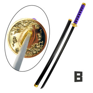 Épée de haute qualité pas cher faite à la main <span class=keywords><strong>7</strong></span> styles pratiquant les enfants jeu de rôle jouets Katana <span class=keywords><strong>épées</strong></span> en bois pour le Cosplay unisexe jouant - Product Image 4