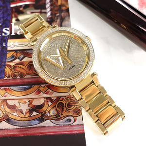 High Quality Luxury Three-pin Quartz <strong>Watch</strong> <strong>Women's</strong> <strong>Watch</strong> Stainless Steel <strong>Set</strong> with Diamond - Product Image 6