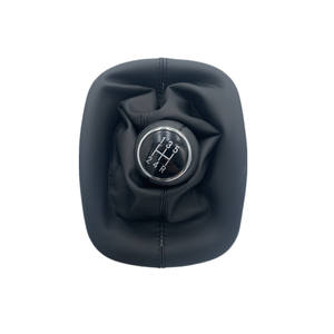 Nuovo 5/6 velocità nero per Volkswagen <span class=keywords><strong>VW</strong></span> Passat B5 1998-2004 accessori per auto pomello del cambio con copricapo in pelle ghetta - Product Image 4