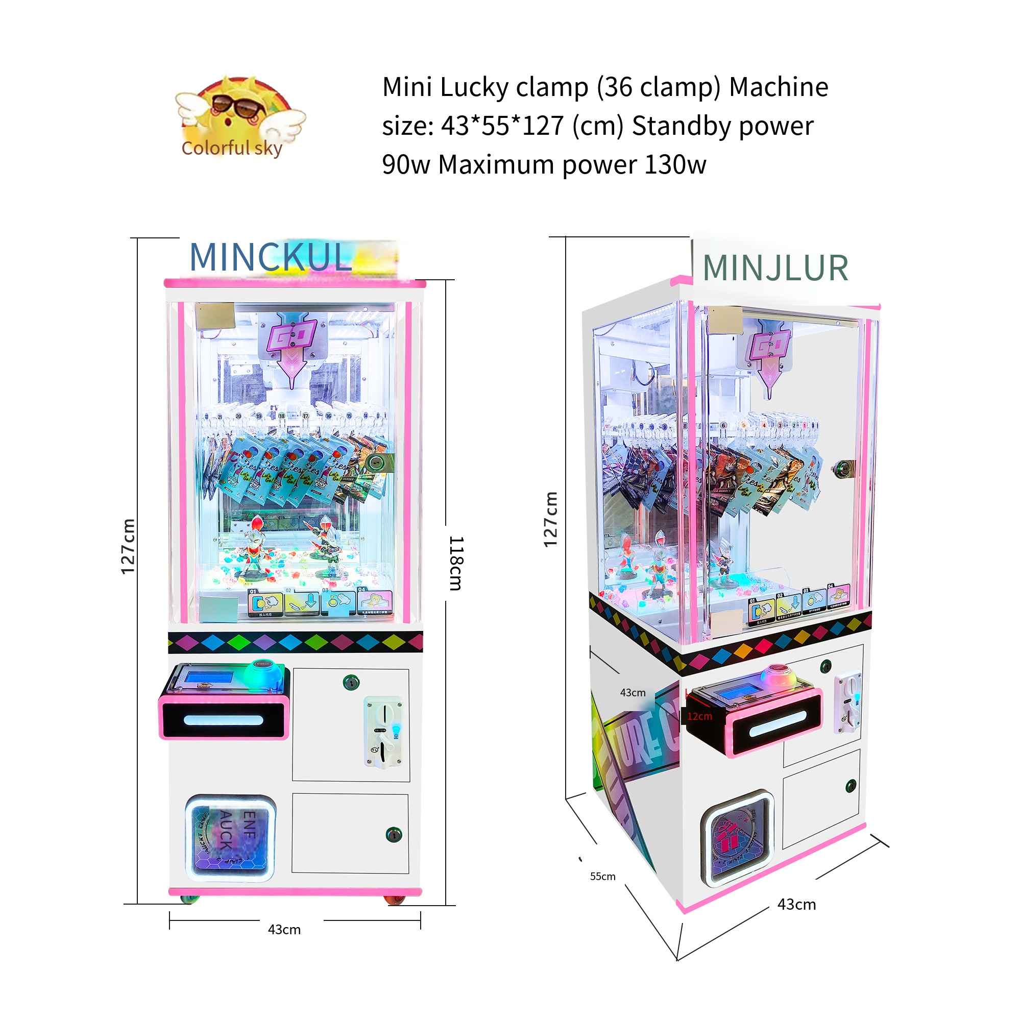 Machine à clips de luxe