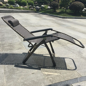 Chaise longue moderne en aluminium 180*68*113cm - Product Image 3
