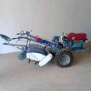 Tracteur diesel portatif, machine de travail du sol rotative, de construction de buttes et de labour de tiges, pour vergers et terrains montagneux, double usage intégré pour les conditions d'humidité et de sécheresse - Product Image 4