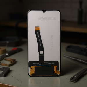 Pantalla Táctil LCD Completa Negra para Huawei P20 Lite, Paquete de Servicio - Product Image 3