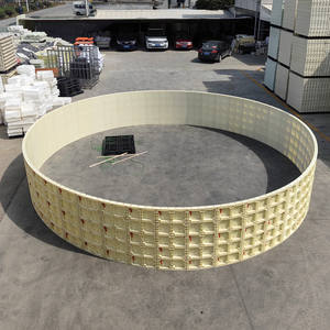 Modèles de construction en plastique ronds pour piscines, piscines, grandes tours de désulfuration, coffrages ronds en béton - Product Image 3