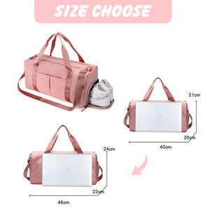 Nuova Borsa Sportiva e da Fitness di Design in Nylon Impermeabile per Asciutto e Bagnato, Grande Capacità, Borsa da <span class=keywords><strong>Viaggio</strong></span> per Yoga - Product Image 2