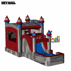 Heyhail <span class=keywords><strong>HJGH</strong></span>-044 Combo gonflable d'extérieur en PVC pour parc sportif, centre commercial, école maternelle, zones résidentielles - Product Image 6