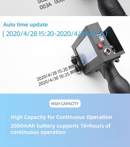 Portable 12.7mm Handheld Inkjet <strong>Printer</strong> 600dpi Resolution <strong>Card</strong> &amp; T-Shirt Logo Mini <strong>Printer</strong> for Aluminum Cups for Ink - Product Image 4