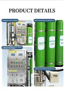 ระบบกรองน้ำแบบออสโมซิสย้อนกลับอัตโนมัติเต็มรูปแบบ YISO ขนาด 1000 ลิตร/ชั่วโมง พร้อมท่อพีวีซี, ตัวเลือก <span class=keywords><strong>EDI</strong></span> สำหรับการบำบัดน้ำอุตสาหกรรม - Product Image 4