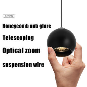 Lampes de piste suspendues à LED COB modernes 7W, montage en surface, corps de lampe en aluminium, à intensité variable, pour salon, intérieur, haute altitude - Product Image 3