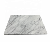 Planche à découper rectangulaire en marbre blanc de haute qualité, écologique, durable, épaisseur 1,3 cm, pour hacher, marque PS, vente en gros d'usine chinoise
