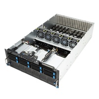 ASUS ESC8000A-E12 8GPU 용 듀얼 NVMe 4U 서버 베어 본 (AMD Epyc 2TB HDD 64GB DDR4 메모리 새로운 조건 스톡 랙 유형