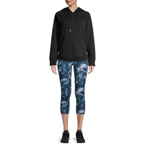 Sweat-shirt à capuche unisexe en molleton polyester/coton épais 340g, personnalisable avec logo, pour hommes et femmes, vente en gros - Product Image 4