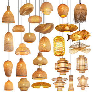 Lustre cylindrique <span class=keywords><strong>suspendu</strong></span> en bambou noir, grand modèle moderne, vente en gros, luminaire <span class=keywords><strong>suspendu</strong></span> en rotin naturel pour <span class=keywords><strong>chevet</strong></span>, cuisine - Product Image 2