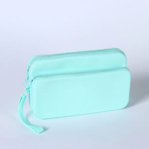 Square Silicone Wallet and Card Bag, Coin Purse, Makeup Storage Bag, Large Capacity <b>Lipstick</b> Storage Bag - Product Image 3