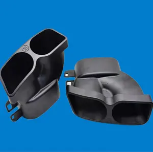 black Tailpipe throat Mercedes-benz C E S Class W205w212w213w222 Exhaust Pipe for Babos exhaust pipe