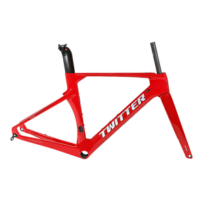 Cadre de vélo de course sur route en carbone <span class=keywords><strong>Twitter</strong></span> Frame avec frein sur jante R10 modèle 2021, jantes en carbone 700C - Product Image 4