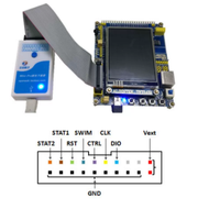 Mini Pro Programmeur Débogueur Hors Ligne pour STM32 STM8 N76E003 MCU USB Autonome Production en Série ISP EEPROM Graveur de Puces IC