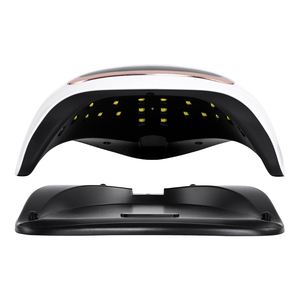 168W Hochleistungs-UV-LED-Nagellampe 42 Perlen 10s Aushärtung Großer Bereich Abnehmbare Basis für Maniküre-Studios - Product Image 3