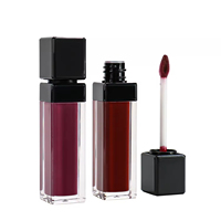 Gloss à lèvres liquide mat professionnel, vegan, sans cruauté, à faible MOQ, marque privée, longue tenue, hydratant, pailleté, transparent, 136 couleurs