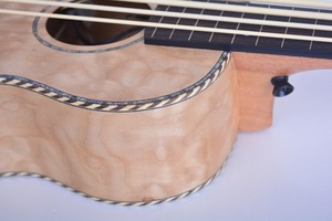 Ukelele fabricante distribución <span class=keywords><strong>Amazon</strong></span> Venta caliente acolchado Ash eléctrico Bass Ukulele - Product Image 5
