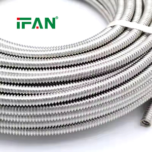 Manguera <span class=keywords><strong>Flexible</strong></span> de Acero Inoxidable IFAN de 20-60 cm, Precio Directo de Fábrica, Conexión de Agua y <span class=keywords><strong>Gas</strong></span> - Product Image 2