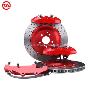 Pinzas de freno de 4 pistones grandes AMG4 de alta calidad de fábrica, Kit de freno grande ligero para <span class=keywords><strong>Mercedes</strong></span> Benz AMG CLK GLE GLS W222 W212 S63 - Product Image 1