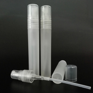 Wholesale 2ml 3ml 5ml 8ml 10ml 15ml Round Mini Empty Clear Spray Bottle Refillable Plastic <b>Perfume</b> Sample <b>Atomizer</b> Tester - Product Image 3