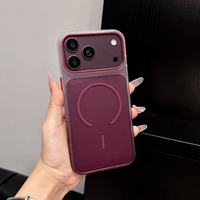 Coque de téléphone de luxe en silicone magnétique dégradé transparente antichoc pour iPhone 18 Pro Max 17 16 15 14 13