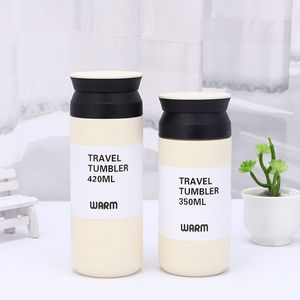 350ML/500ML Vente en gros 18/8 fiole à vide en acier inoxydable thermos isolé tasse à café fiole thermos pour l'école - Product Image 6