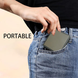 Feuilles de buvardage d'huile-Feuilles absorbantes d'huile pour le visage Film de contrôle d'huile naturelle pour peau <span class=keywords><strong>grasse</strong></span> avec miroir et bouffée - Product Image 4