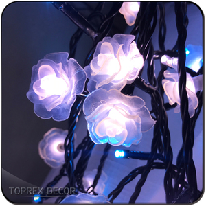 <strong>China</strong> <strong>Import</strong> <strong>Items</strong> Rose Gold Color Flower String Lights <strong>for</strong> Farmhouse <strong>Home</strong> <strong>Decor</strong> - Product Image 4