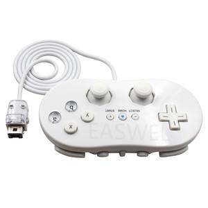 Dual Analog Classic Controller para Nintendo Wii/<span class=keywords><strong>WiiU</strong></span>-Blanco - Product Image 1