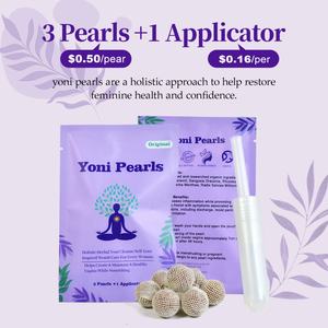 Tampon pour femmes, perles de détoxification Yoni, tampon vaginal pour nettoyage féminin - Product Image 2