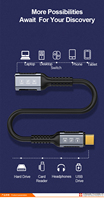 LinkJun USB4 5A Typ-C Stecker auf Buchse Verlängerungskabel 40Gbps 8K 60HZ PD100W Thunderbolt 3 4 0,5m 1m 2m Verlängerungskabel