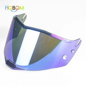 Lentes para <span class=keywords><strong>Casco</strong></span> Compatibles con LS2 FF805, Lente de Máscara para <span class=keywords><strong>Casco</strong></span> con Alta Transparencia y Revestimiento Electrolítico Mejorado - Product Image 6