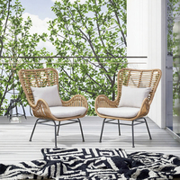 Chaise de jardin moderne empilable et confortable en plastique, siège de salon, mobilier d'extérieur pour patio, portable, légère, avec structure en acier