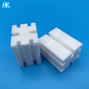 Bagian struktural keramik zirkonia tahan suhu tinggi kekerasan tinggi putih - Product Image 5