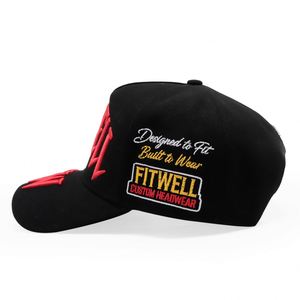 Gorra de Béisbol Personalizada con Bordado 3D en Relieve, Estilo Urbano para Hombre, Estructurada, de Algodón, OEM, Tipo Trucker - Product Image 3
