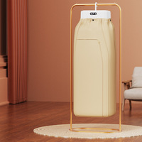 Plancha de Ropa Automática con Control Táctil Rápido, Eliminador de Arrugas, Secado UV PTC, Compacta, Portátil, Mini Secadora de Ropa Eléctrica de Vapor de Plástico