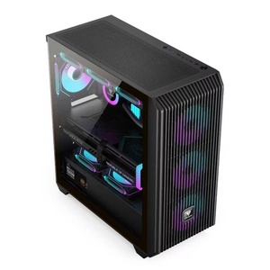 Chasis de PC nuevo de fábrica EATX Black Full Tower Gamer <span class=keywords><strong>Computer</strong></span> Case Aleación de aluminio ATX Gaming PC Cabinet Case Carcasa para PC - Product Image 4