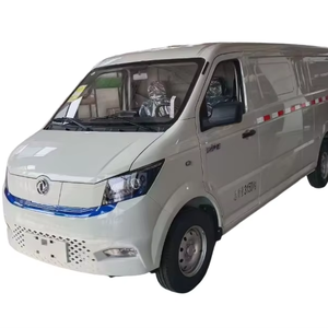 Camión de carga <span class=keywords><strong>más</strong></span> barato usado de China, Mini <span class=keywords><strong>furgoneta</strong></span> Dongfeng EM27L, camión eléctrico de carga de largo alcance, coche eléctrico de bajo precio, Mini <span class=keywords><strong>furgoneta</strong></span> eléctrica - Product Image 1
