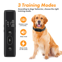 Collier de dressage électrique fiable pour chien, collier anti-aboiement en ABS pour deux chiens, correction du comportement
