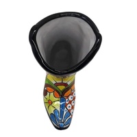 Poterie en céramique artisanale mexicaine Talavera Cactus Canyon, peinte à la main, qualité alimentaire, logo personnalisé, décoration d'intérieur, vaisselle.