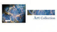 Timbres-poste de collection de première classe des États-Unis, imperméables, impression 2024, timbres-poste éternels 2026 Nébuleuse de Cancer, étiquettes postales US