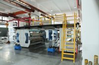 Máquina de Impresión Flexográfica Panaflex de 10 pies para Impresión en Rollos de Papel, Películas y Telas No Tejidas de Alta Velocidad