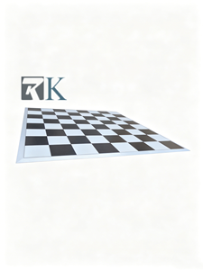 Portable Dance Floor Party Wedding Event Flooring with PVC <b>Platform</b> Aluminum Edging - Product Image 2