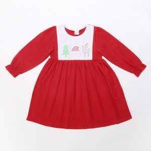 Ropa de Verano para Niños con Bordado Smocked 2019, Conjunto de Boutique Infantil al por Mayor para Niñas - Product Image 4