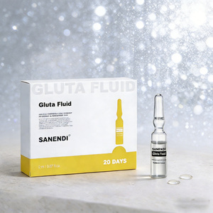 Sérum à l'acide hyaluronique, peptides et glutathion pour le contour des yeux, éclaircissant, hydratant et réparateur, usine cosmétique OEM - Product Image 4